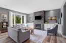 22 Vienna Close, Red Deer, AB  - Indoor Photo Showing Living Room With Fireplace 