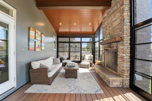22 Vienna Close, Red Deer, AB -  With Fireplace