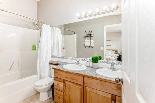 6 Timmons Close, Lacombe, AB - Indoor Photo Showing Bathroom