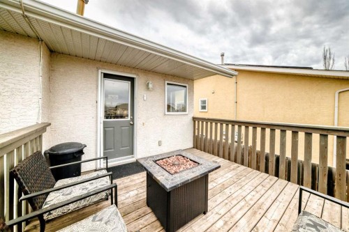 6 Timmons Close, Lacombe, AB - Outdoor With Deck Patio Veranda With Exterior