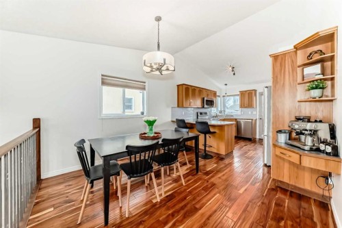 6 Timmons Close, Lacombe, AB - Indoor Photo Showing Dining Room