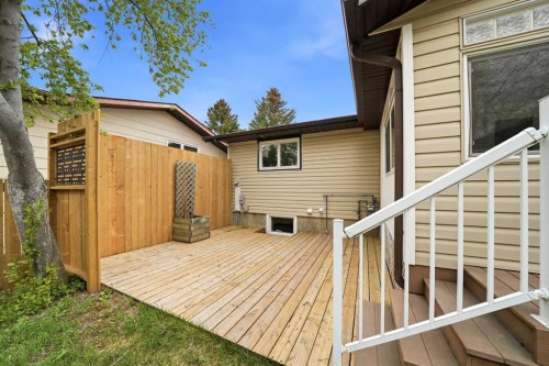 105 Cunningham Crescent, Red Deer, AB - Outdoor With Deck Patio Veranda With Exterior
