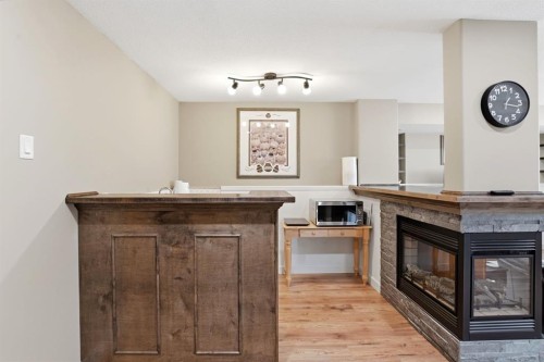 114 Stephenson Crescent, Red Deer, AB - Indoor With Fireplace