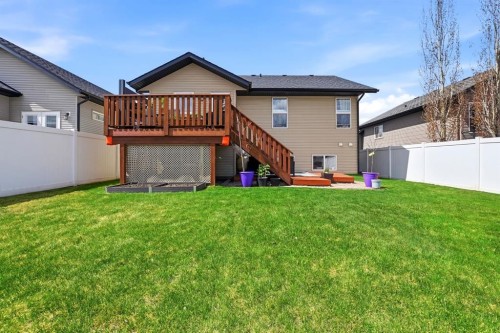 114 Stephenson Crescent, Red Deer, AB - Outdoor With Deck Patio Veranda With Exterior