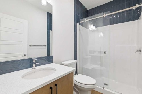 814 Bluerock Way Sw, Calgary, AB - Indoor Photo Showing Bathroom