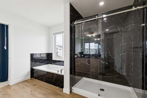 814 Bluerock Way Sw, Calgary, AB - Indoor Photo Showing Bathroom