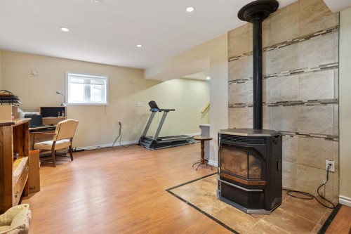 48107 Range Road 220, Rural Camrose County, AB - Indoor Photo Showing Gym Room