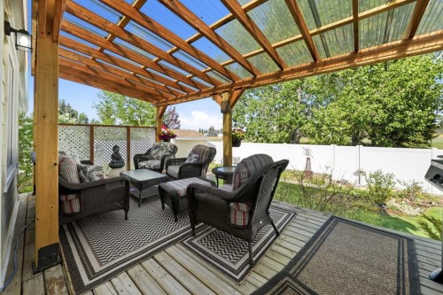 112 Denison Crescent, Red Deer, AB - Outdoor With Deck Patio Veranda With Exterior