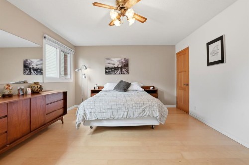 60 Anquetel Close, Red Deer, AB - Indoor Photo Showing Bedroom