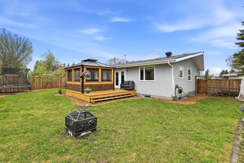 60 Anquetel Close, Red Deer, AB - Outdoor With Deck Patio Veranda