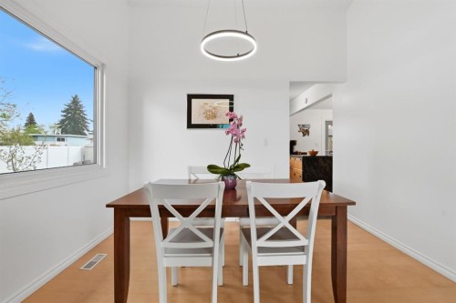 60 Anquetel Close, Red Deer, AB - Indoor Photo Showing Dining Room