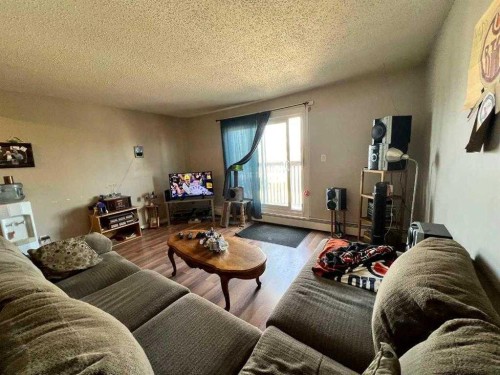 206-114 Mount Pleasant Drive, Camrose, AB - Indoor Photo Showing Living Room