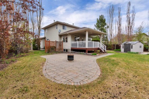 35 Lang Close, Red Deer, AB - Outdoor With Deck Patio Veranda