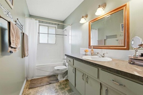 4726 47 Avenue, Lacombe, AB - Indoor Photo Showing Bathroom