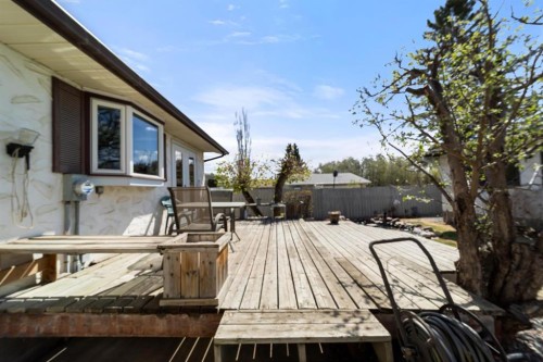 6121 39 Avenue, Camrose, AB - Outdoor With Deck Patio Veranda