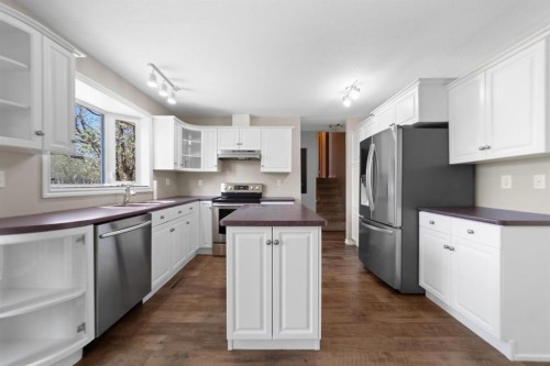 6121 39 Avenue, Camrose, AB - Indoor Photo Showing Kitchen