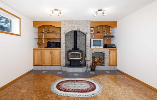 39508B Rr271, Rural Lacombe County, AB - Indoor With Fireplace