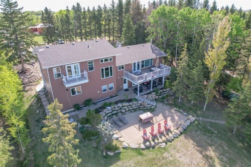 642 Cedar Way, Rural Camrose County, AB - Outdoor With Balcony With Deck Patio Veranda