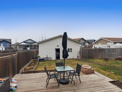 62 Mcdougall Close, Penhold, AB - Outdoor With Deck Patio Veranda With Exterior