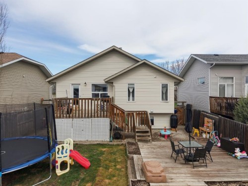 62 Mcdougall Close, Penhold, AB - Outdoor With Deck Patio Veranda With Exterior