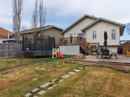 62 Mcdougall Close, Penhold, AB - Outdoor With Deck Patio Veranda With Exterior