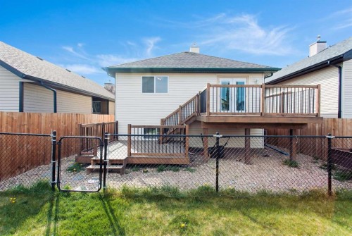 44 White Avenue, Red Deer, AB - Outdoor With Deck Patio Veranda With Exterior