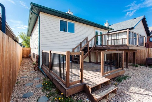 44 White Avenue, Red Deer, AB - Outdoor With Deck Patio Veranda With Exterior