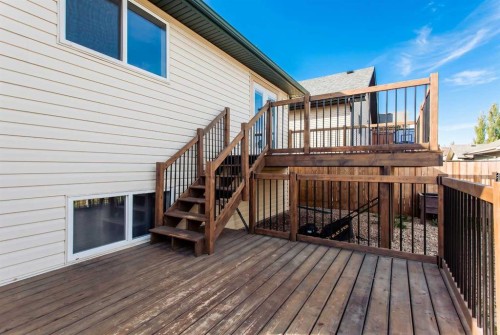 44 White Avenue, Red Deer, AB - Outdoor With Deck Patio Veranda With Exterior
