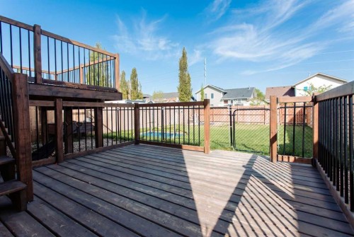 44 White Avenue, Red Deer, AB - Outdoor With Deck Patio Veranda With Exterior