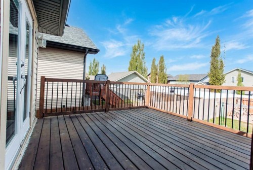 44 White Avenue, Red Deer, AB - Outdoor With Deck Patio Veranda With Exterior
