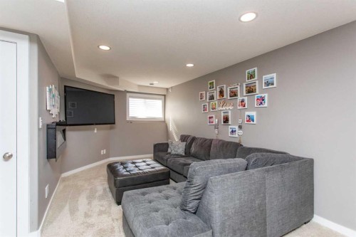 242 Viscount Drive, Red Deer, AB - Indoor Photo Showing Living Room