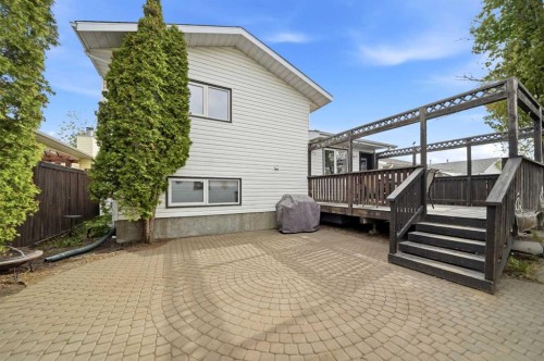 76 Dixon Crescent, Red Deer, AB - Outdoor With Deck Patio Veranda With Exterior