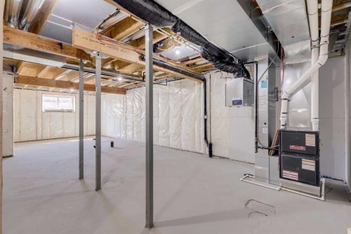 93 Bartlett Way Se, Calgary, AB - Indoor Photo Showing Basement