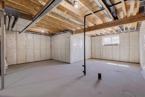 93 Bartlett Way Se, Calgary, AB - Indoor Photo Showing Basement
