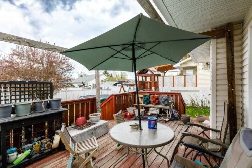 6 Densmore Crescent, Red Deer, AB - Outdoor With Deck Patio Veranda With Exterior