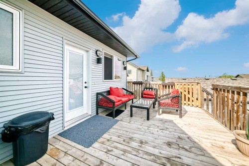 28 Bowman Circle, Sylvan Lake, AB - Outdoor With Deck Patio Veranda With Exterior
