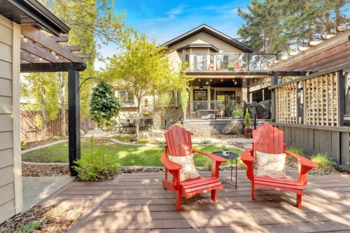 3520 44A Avenue, Red Deer, AB - Outdoor With Deck Patio Veranda