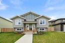 74 Ranchers Close, Lacombe, AB  - Outdoor With Facade 