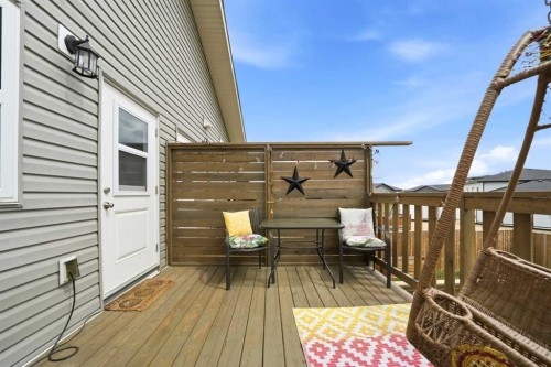 74 Ranchers Close, Lacombe, AB - Outdoor With Deck Patio Veranda With Exterior