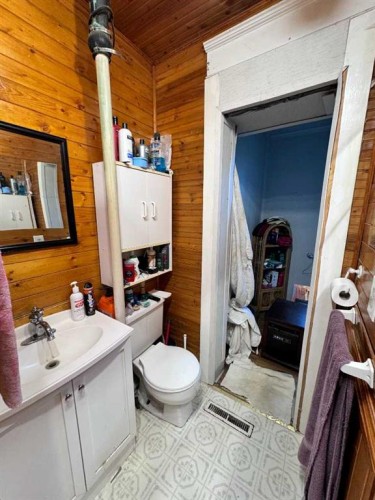 41004 Range Road 215, Rural Lacombe County, AB - Indoor Photo Showing Bathroom