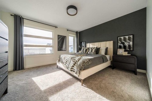 283 Dawson Wharf Rise, Chestermere, AB - Indoor Photo Showing Bedroom