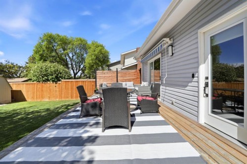 75 Hill Crescent, Red Deer, AB - Outdoor With Deck Patio Veranda With Exterior