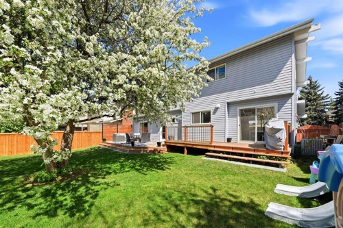 75 Hill Crescent, Red Deer, AB - Outdoor With Deck Patio Veranda