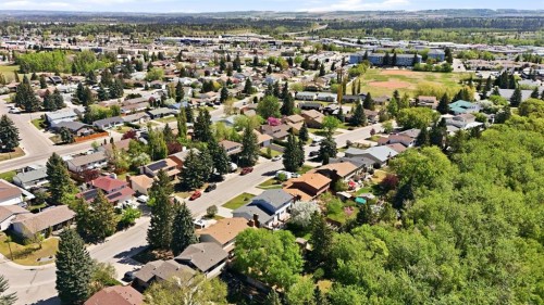 75 Hill Crescent, Red Deer, AB - Outdoor With View