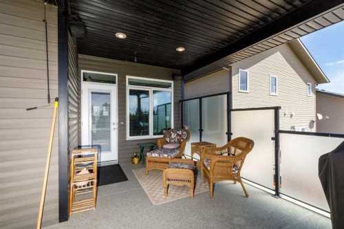 39 Thompson Crescent, Red Deer, AB - Outdoor With Deck Patio Veranda With Exterior