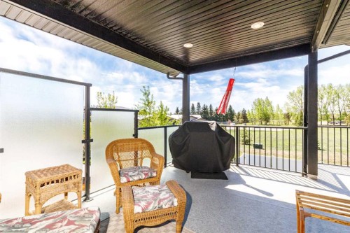 39 Thompson Crescent, Red Deer, AB - Outdoor With Deck Patio Veranda With Exterior