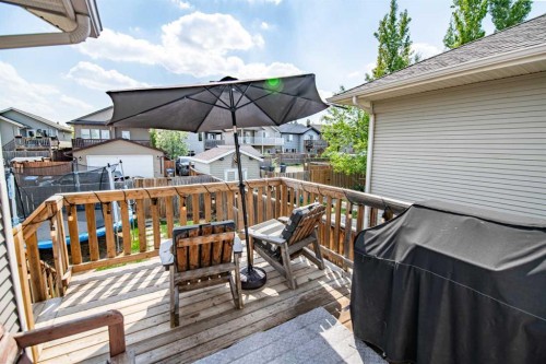 32 Reynolds Road, Sylvan Lake, AB - Outdoor With Deck Patio Veranda With Exterior