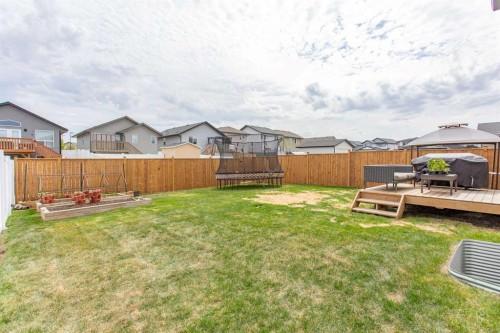 71 Bardwell Way, Sylvan Lake, AB - Outdoor With Deck Patio Veranda With Backyard