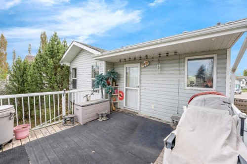 45 Durand Crescent, Red Deer, AB - Outdoor With Deck Patio Veranda With Exterior