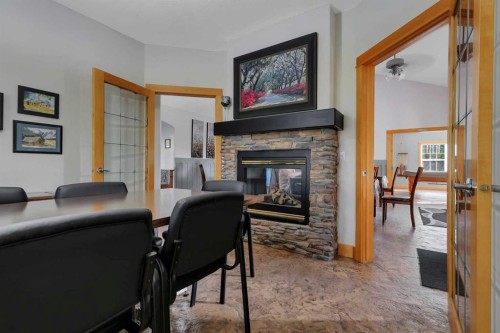 2 Janko Close, Red Deer, AB - Indoor With Fireplace